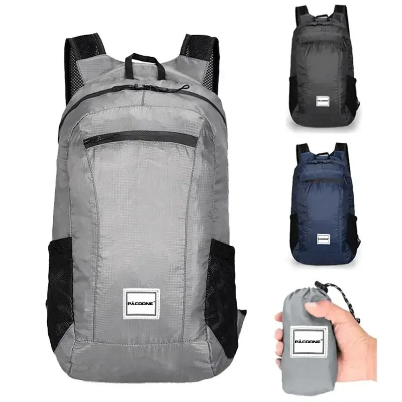 Foldable Backpack Small - Уличная походная сумка 20 л, легкий